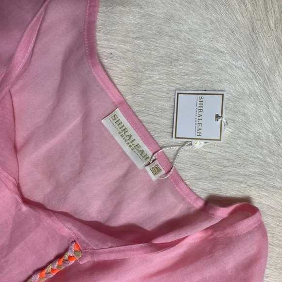 SHIRALEAH PINK DEDE beach COVER-UP - Picture 6 of 9